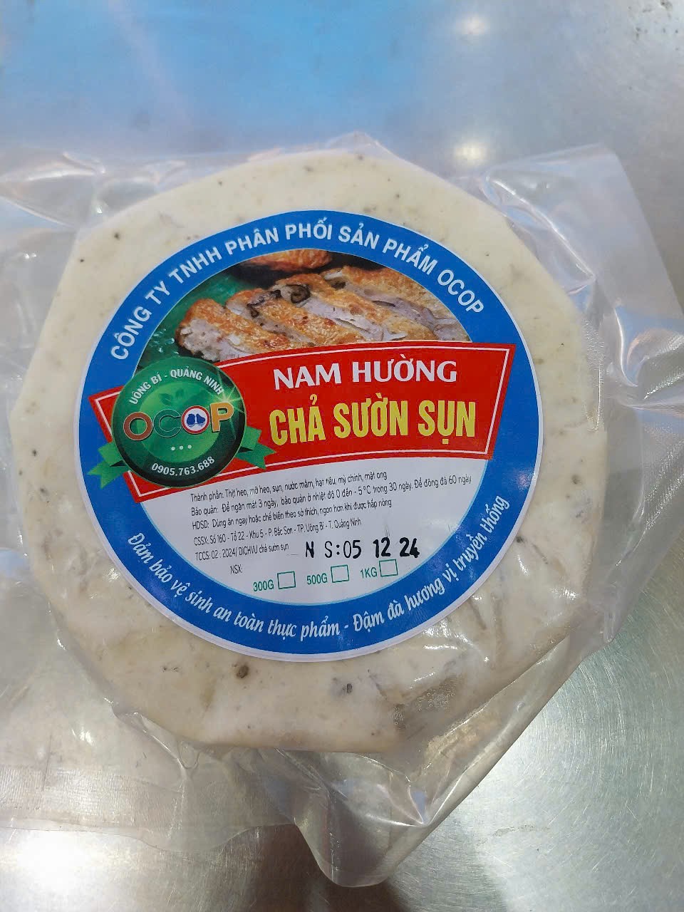 Chả sườn sụn